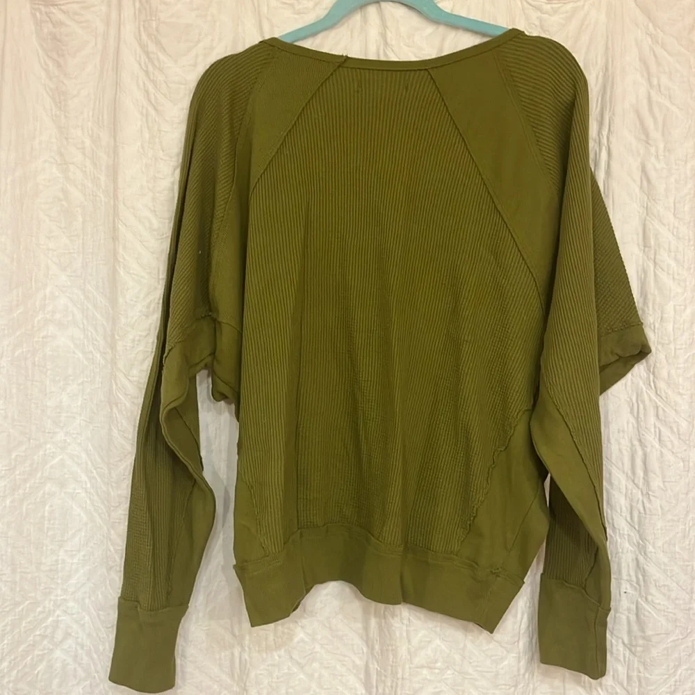 NWOT Free People Santa Clara Thermal - Picture 9 of 9